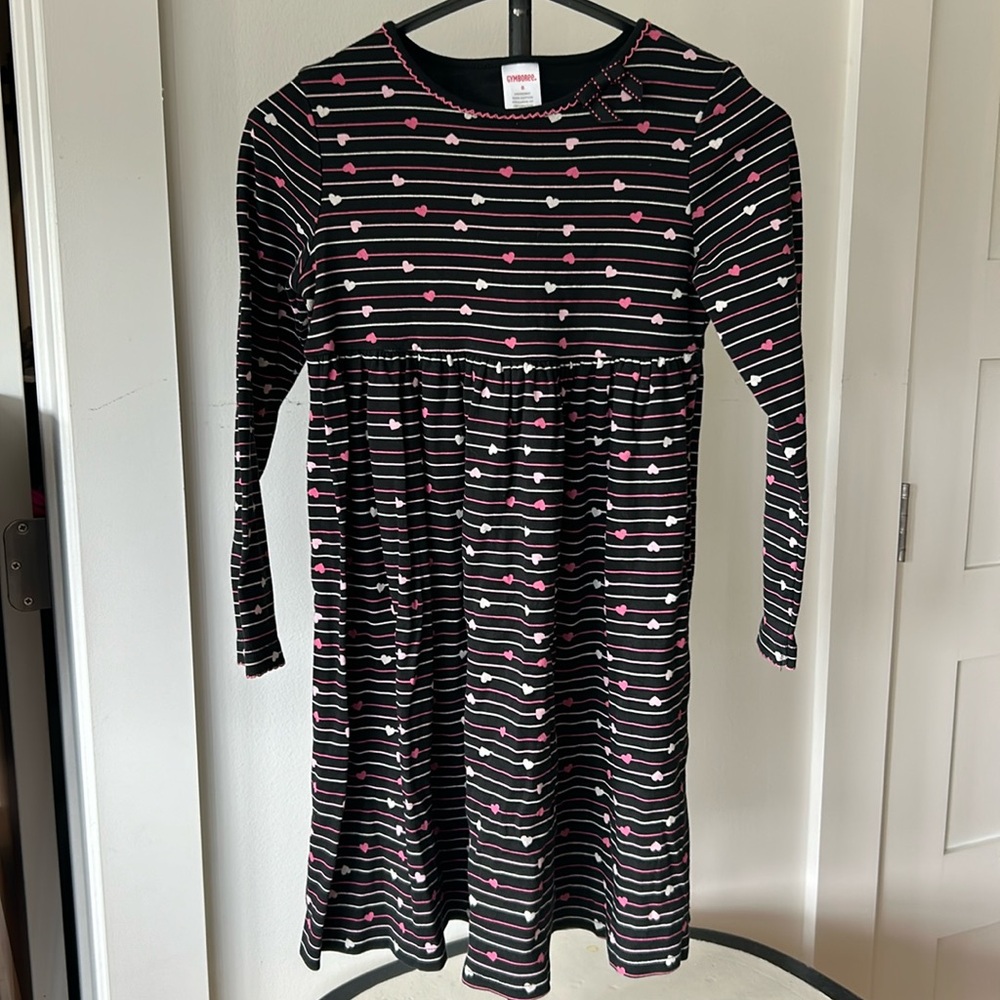 EUC Gymboree Girls Long Sleeve Dress Size 8